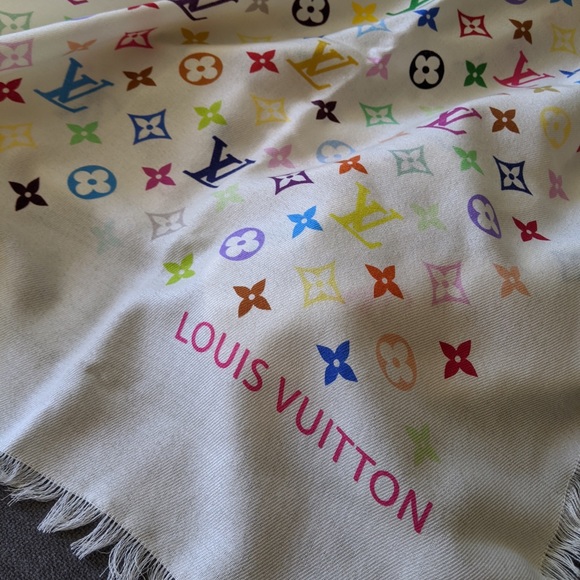Louis Vuitton Multi Color Shawl - NEW - Picture 13 of 13